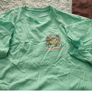 Kids Sea Green Crab T-Shirt